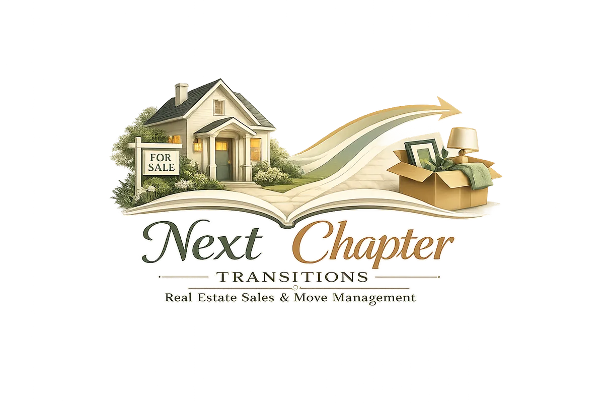 Next Chapter Transitions logo — Real Estate Sales and Move Management for downsizing families